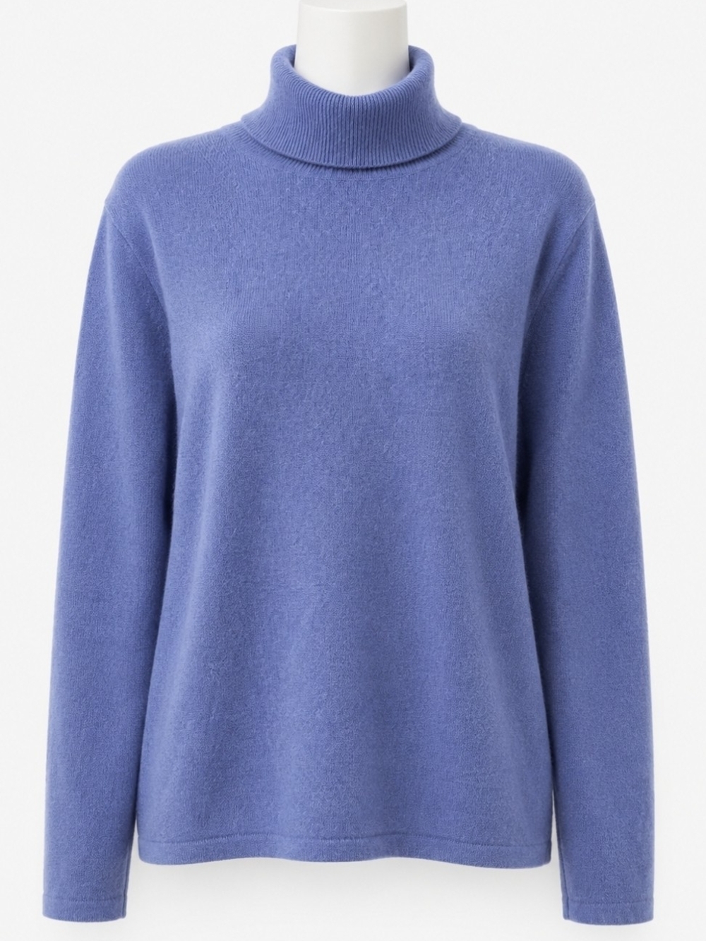Valerie Stevens Periwinkle Turtleneck Sweater